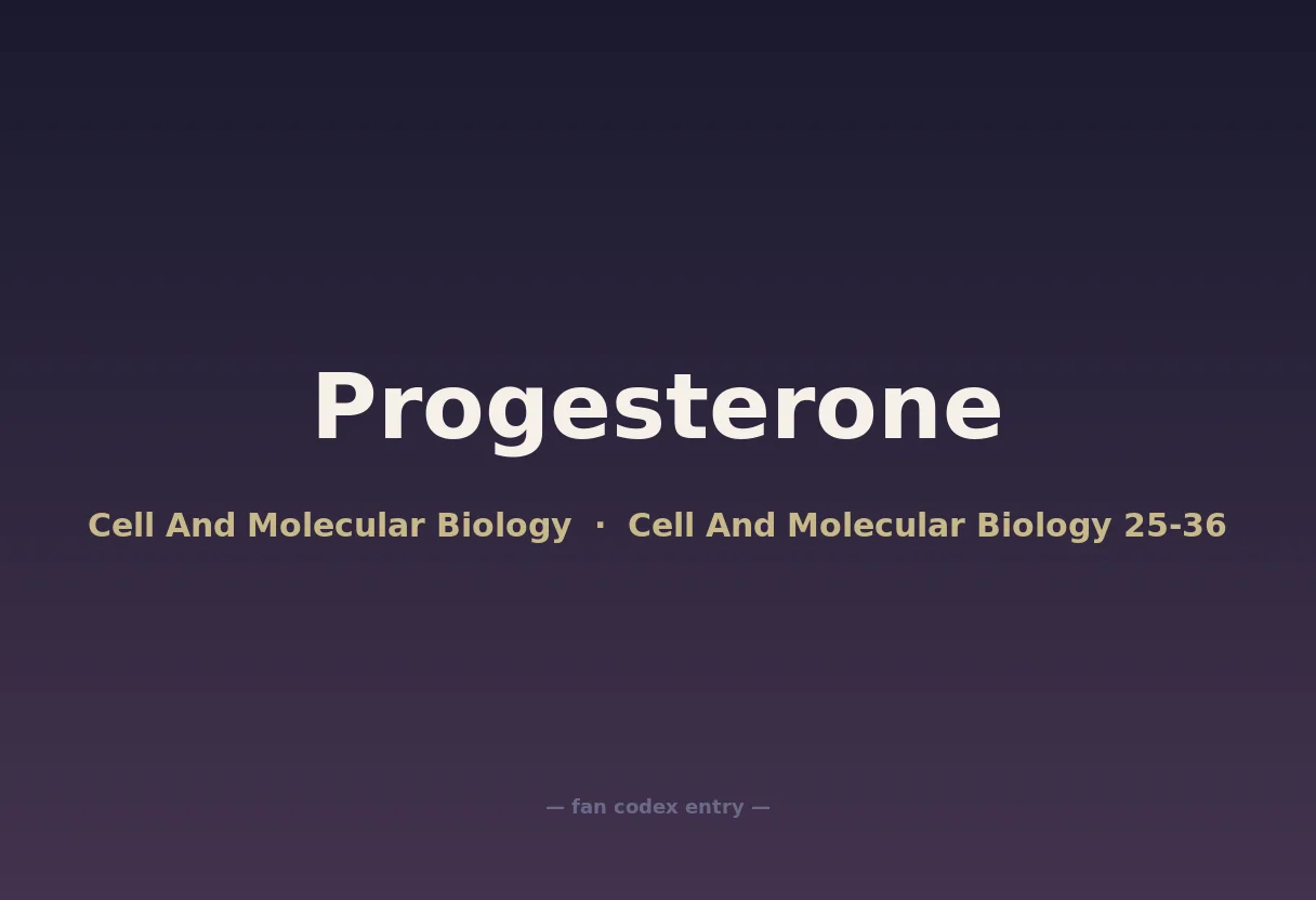Progesterone