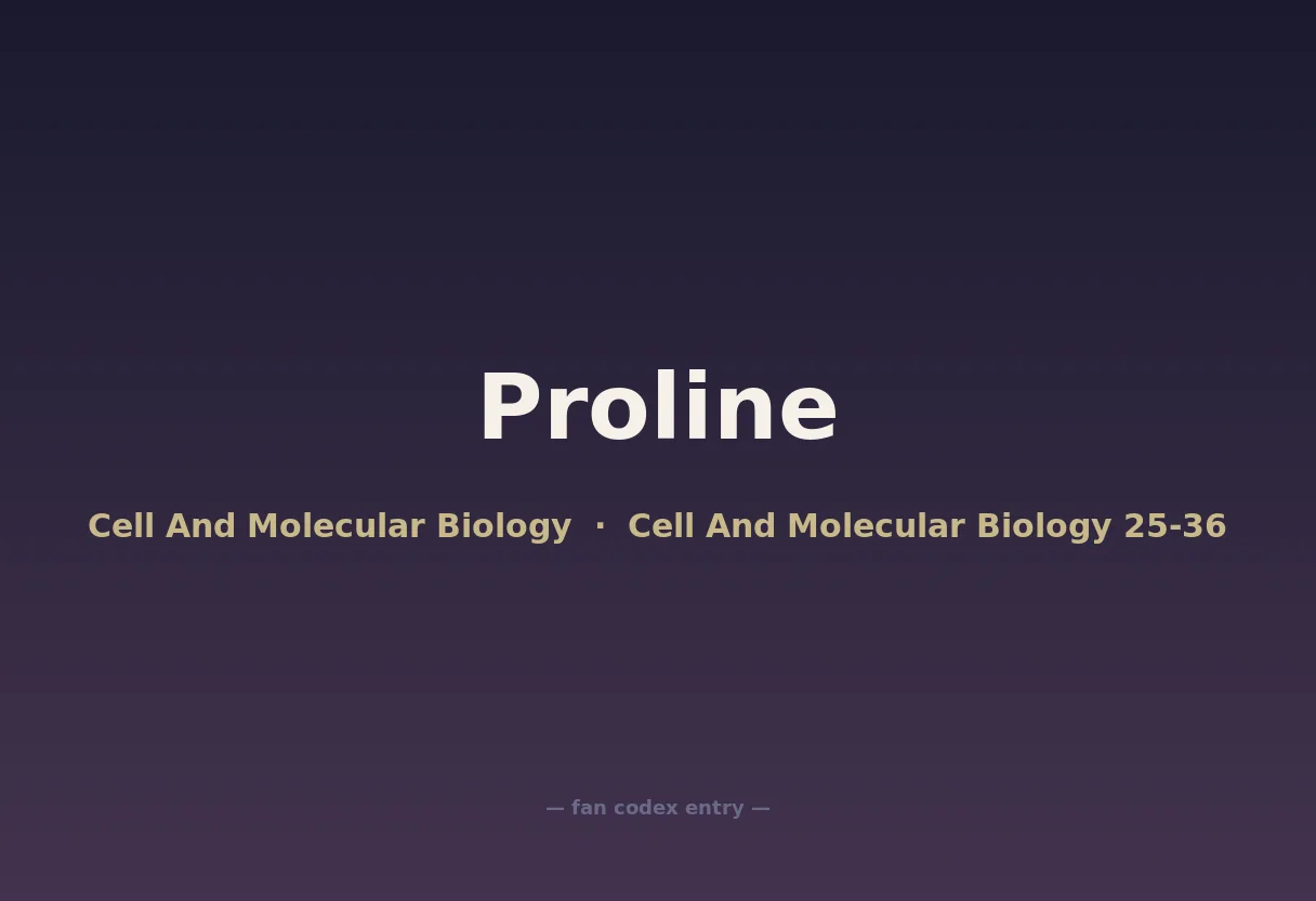 Proline